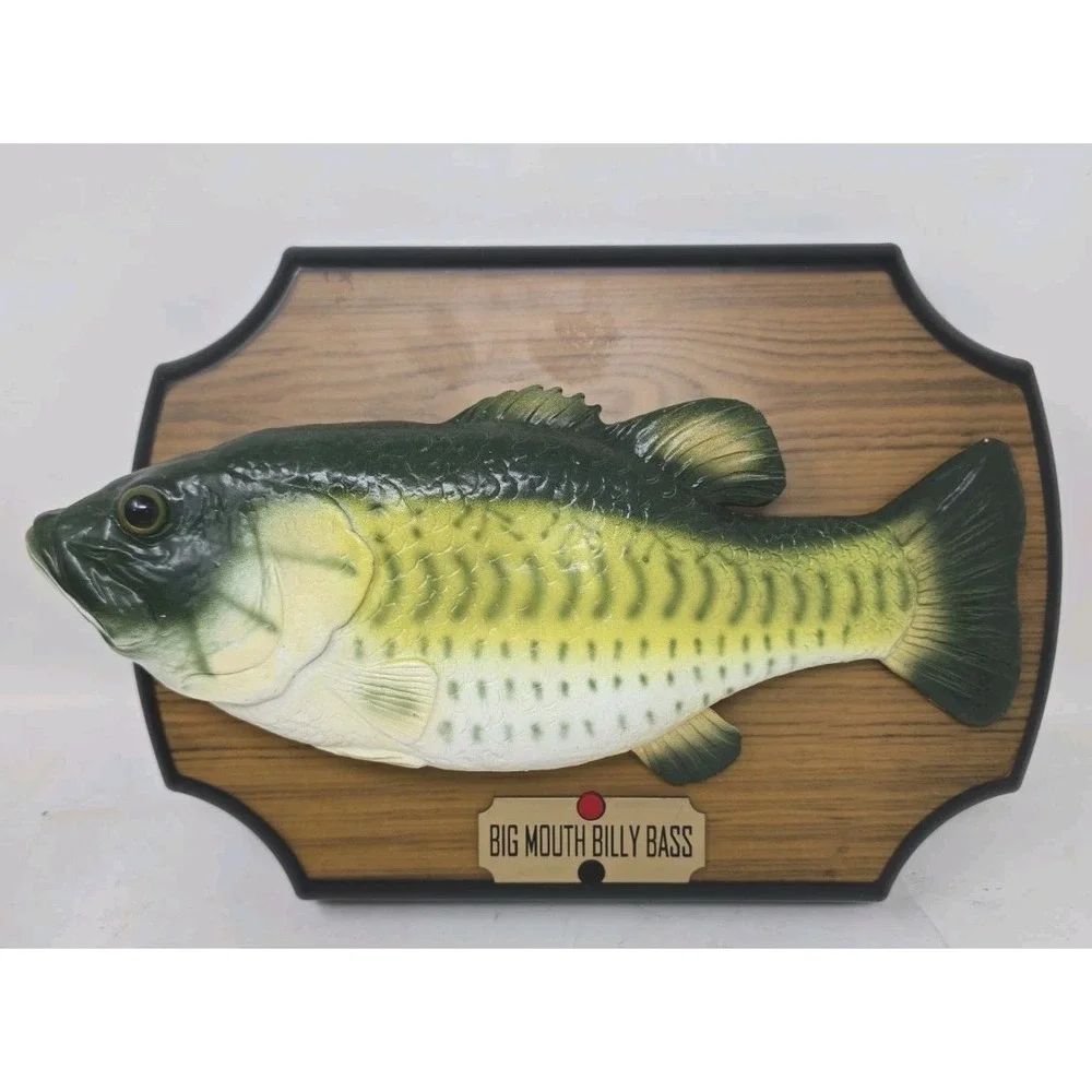 Big Mouth Billy Bass 1998 Motion Activated Singing Fish Rare NEW U29